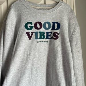 Life Is Good Men’s Sweat Shirt XL